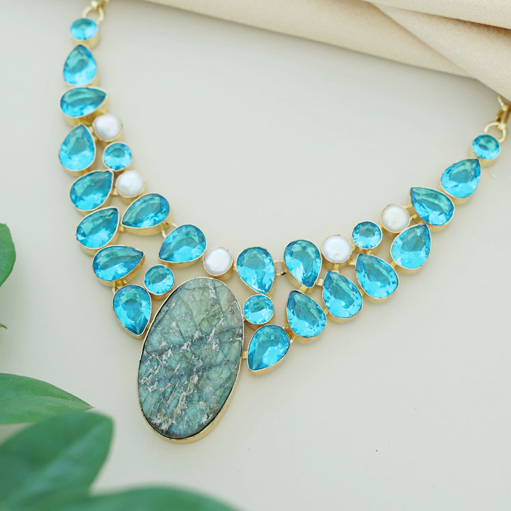 Amabel Raw Stone Neckpiece