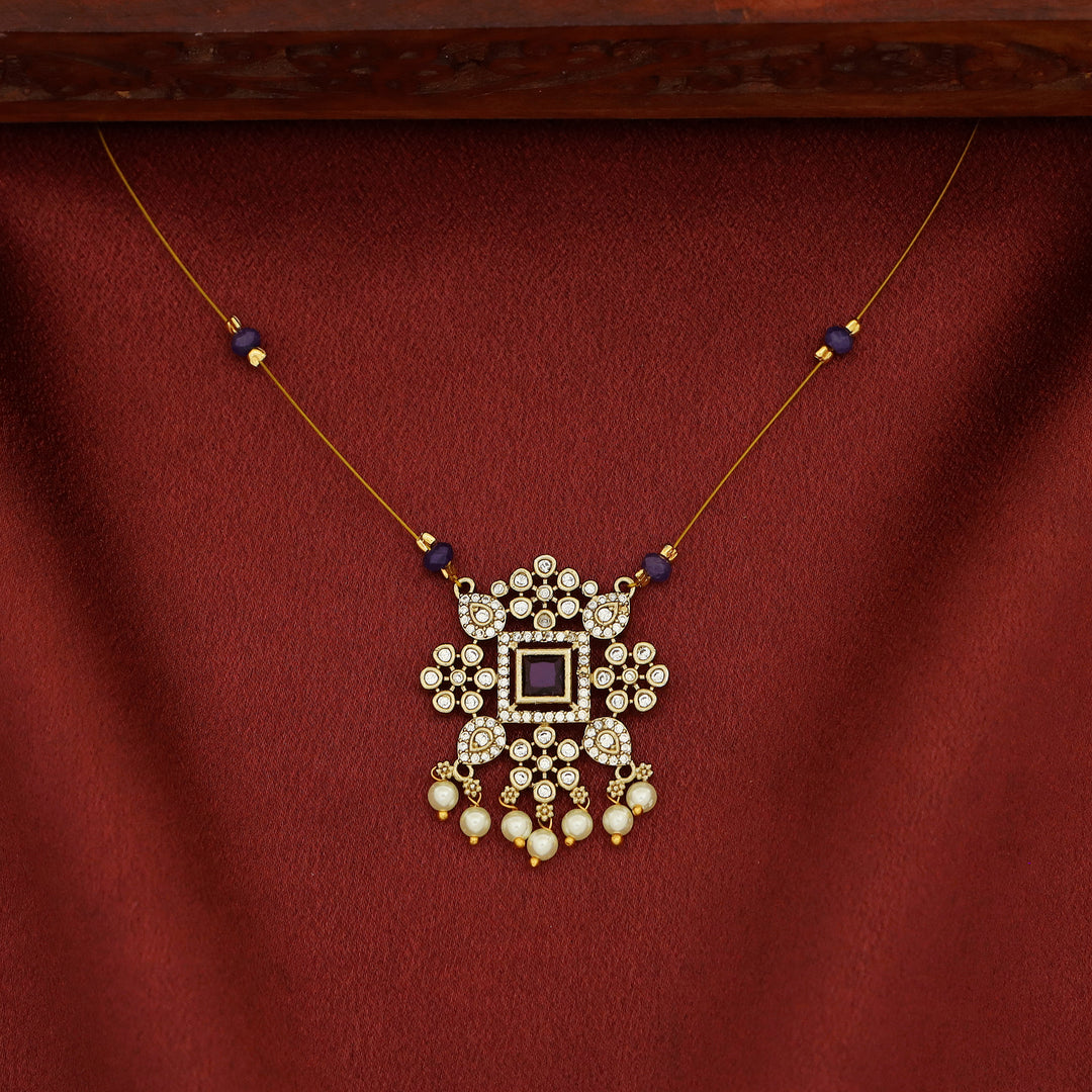 Himaja AD Stone Beaded String Neckpiece