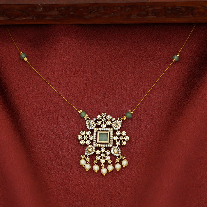 Himaja AD Stone Beaded String Neckpiece