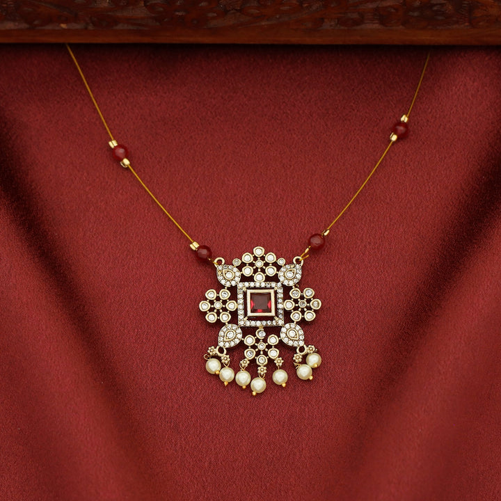 Himaja AD Stone Beaded String Neckpiece