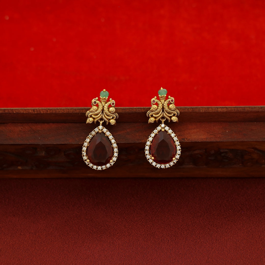 Premium Myura Short Neckpiece with Earring