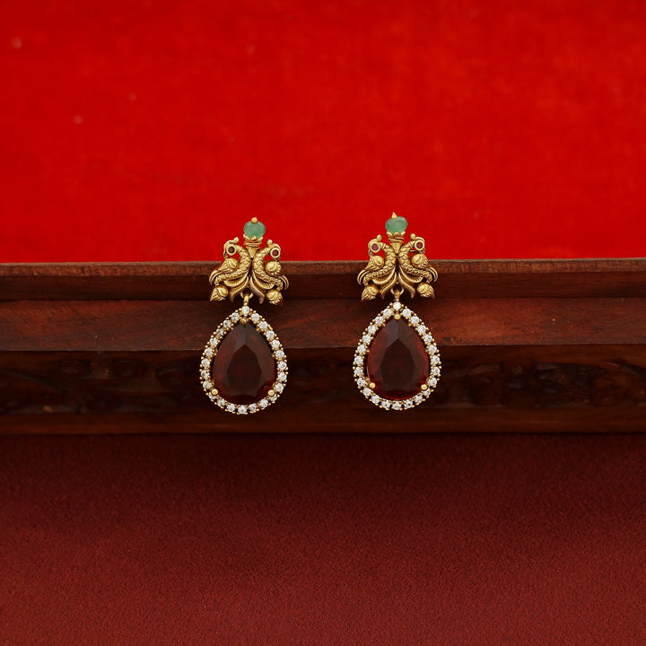 Premium Myura Short Neckpiece with Earring