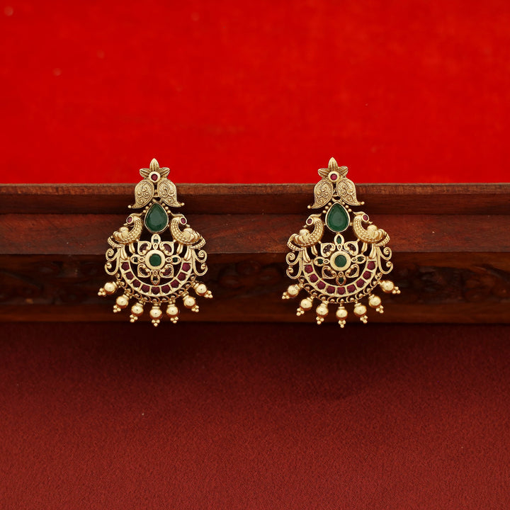 Premium Yudistia Mayura Long Haram With Earring