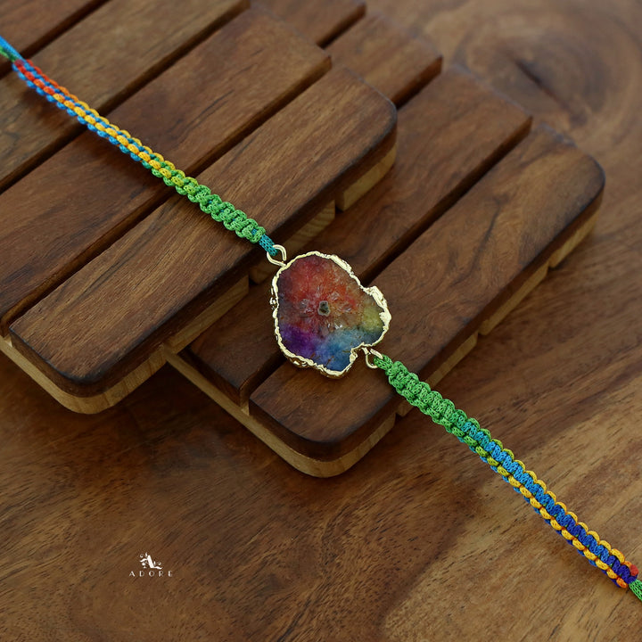 Dayana Golden Agate Thread Bracelet