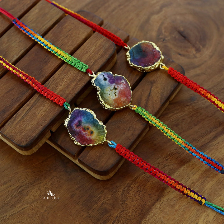 Dayana Golden Agate Thread Bracelet