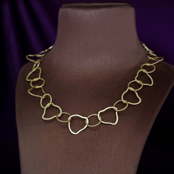 Mirza Golden Neckpiece