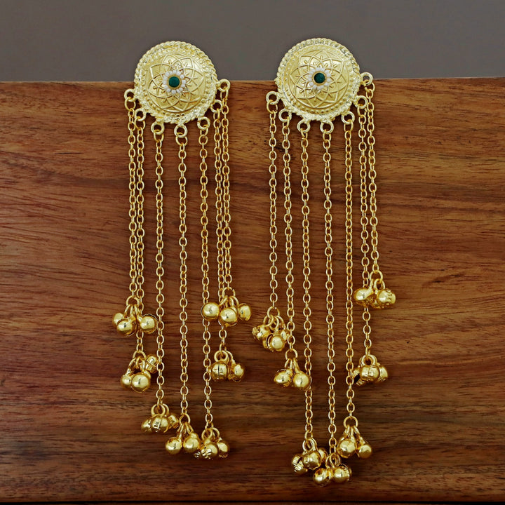 Yashvia Hanging Ghungroo Kashmiri Earring