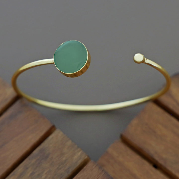 Darina Front Open Bangle