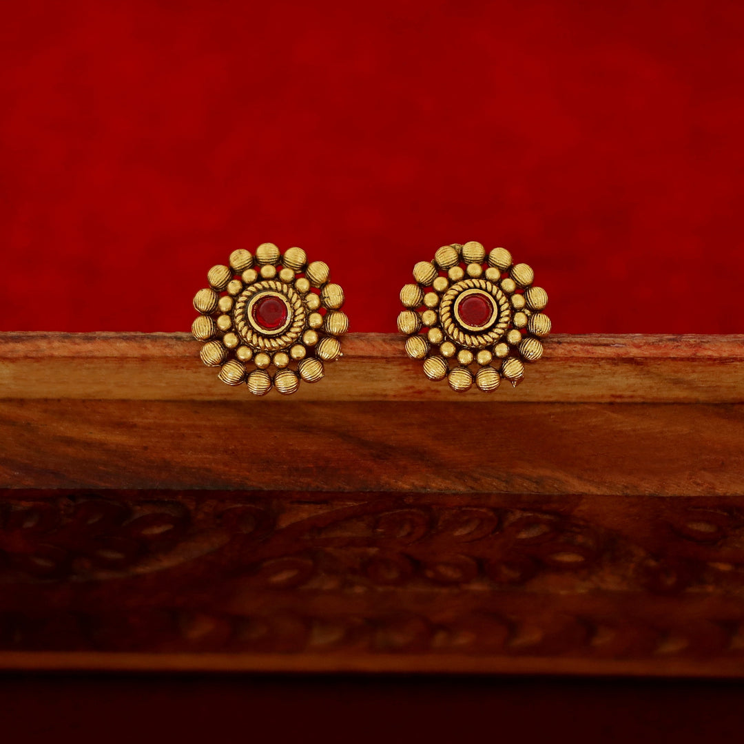 Tanvika Chakra Stick Choker with Earring