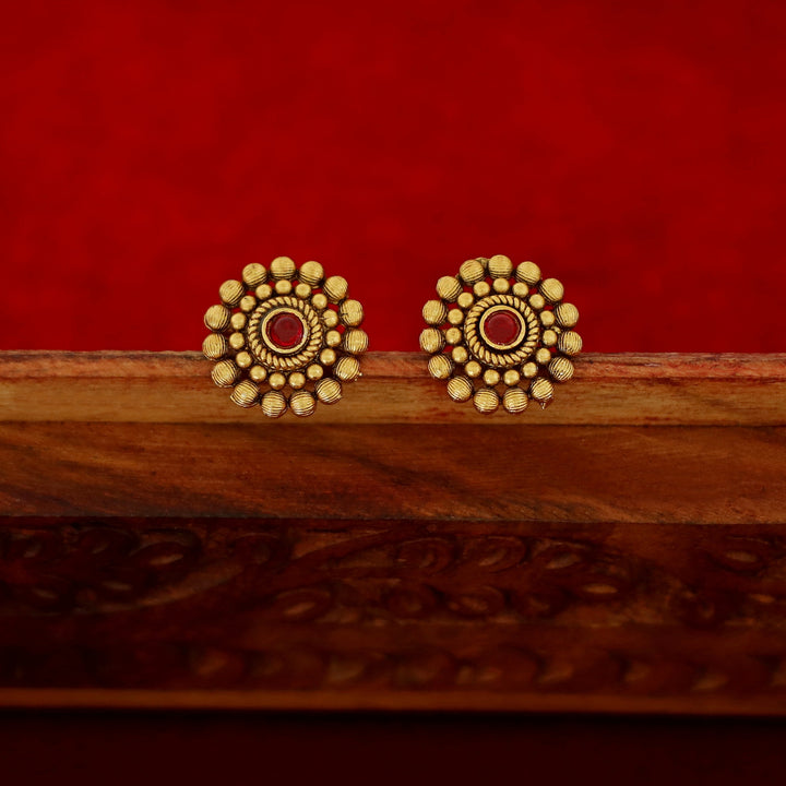 Tanvika Chakra Stick Choker with Earring