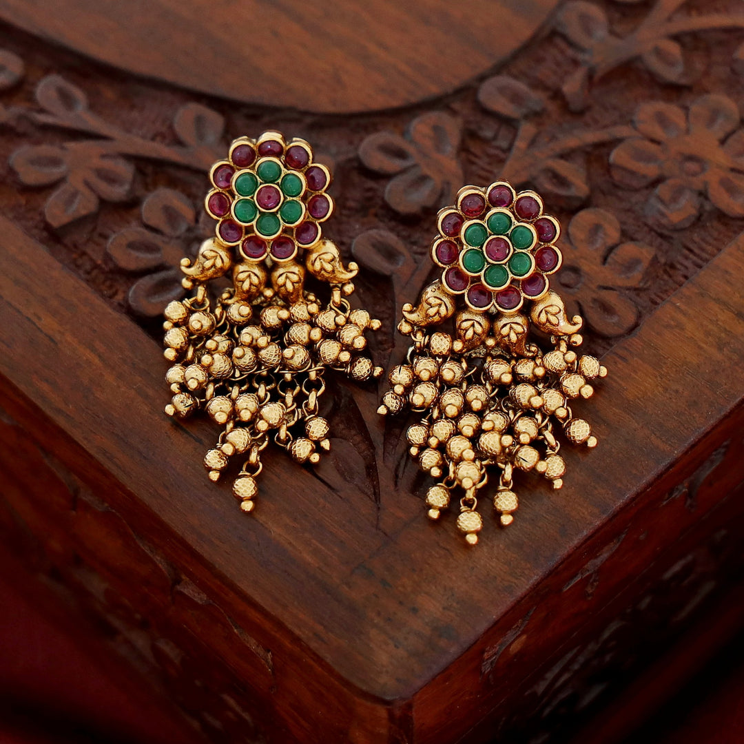 Laksha Flower Cluster Earring