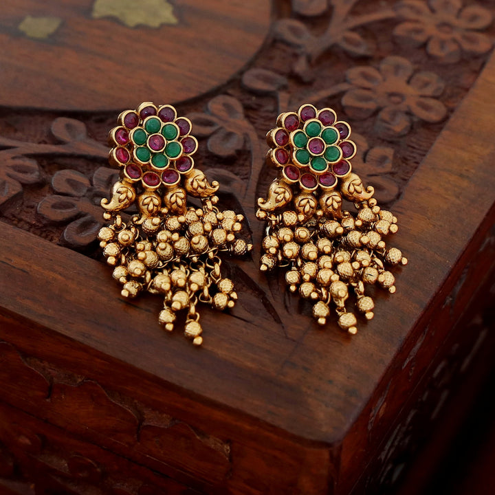 Laksha Flower Cluster Earring