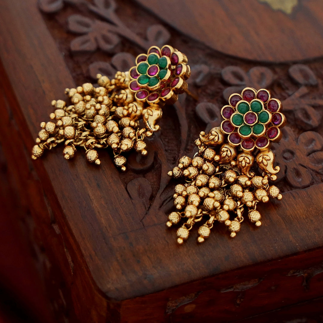 Laksha Flower Cluster Earring