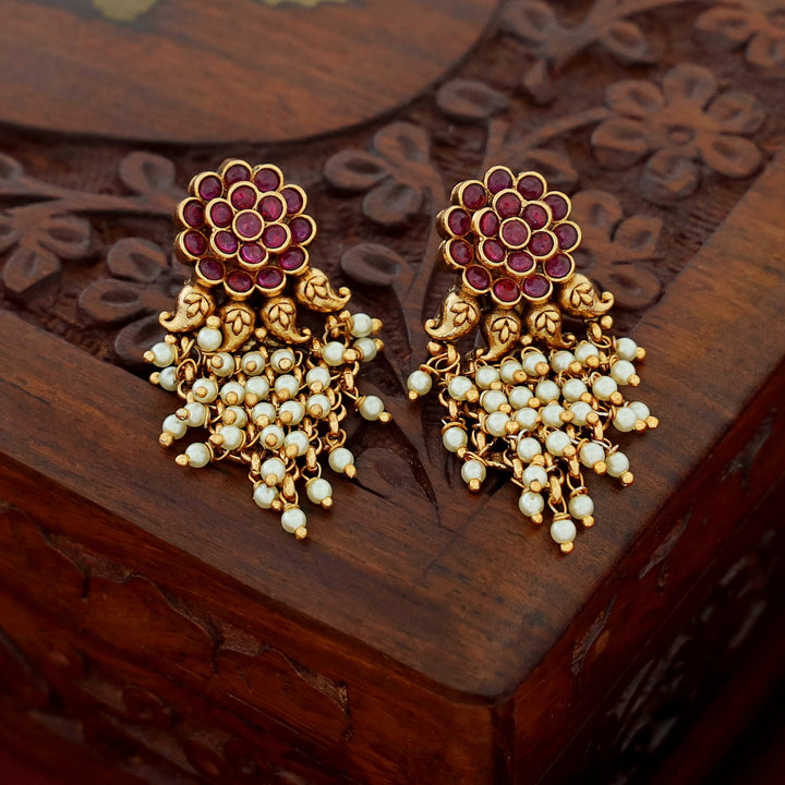 Laksha Flower Cluster Earring