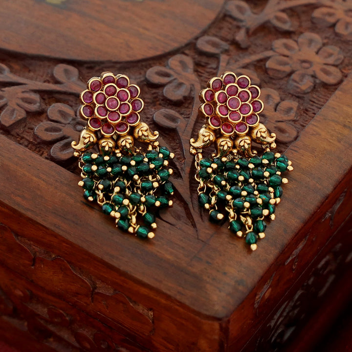 Laksha Flower Cluster Earring