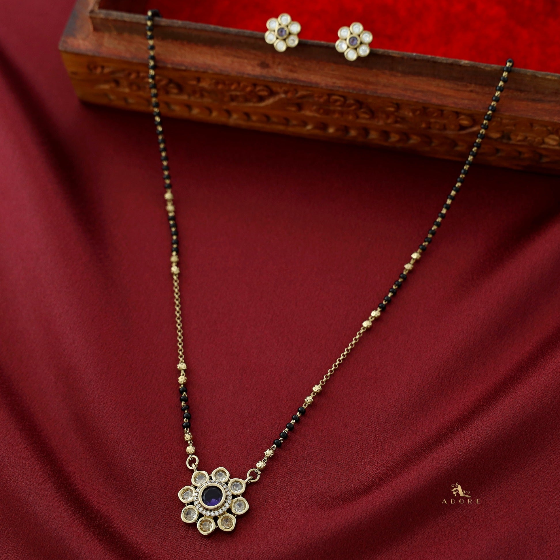 Polki mangalsutra designs on sale