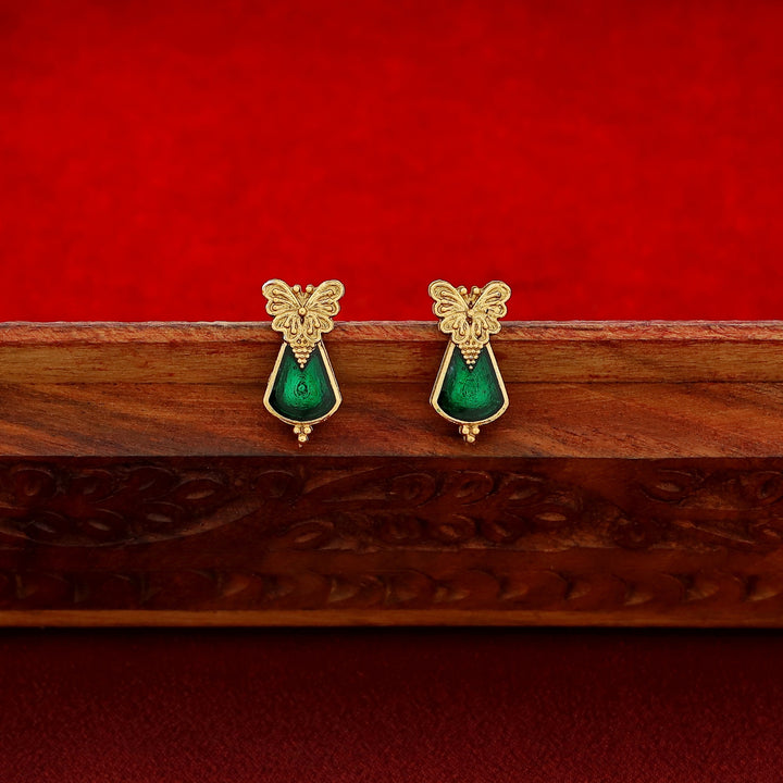 Bhumi Nagapadam Long Neckpiece with Earring