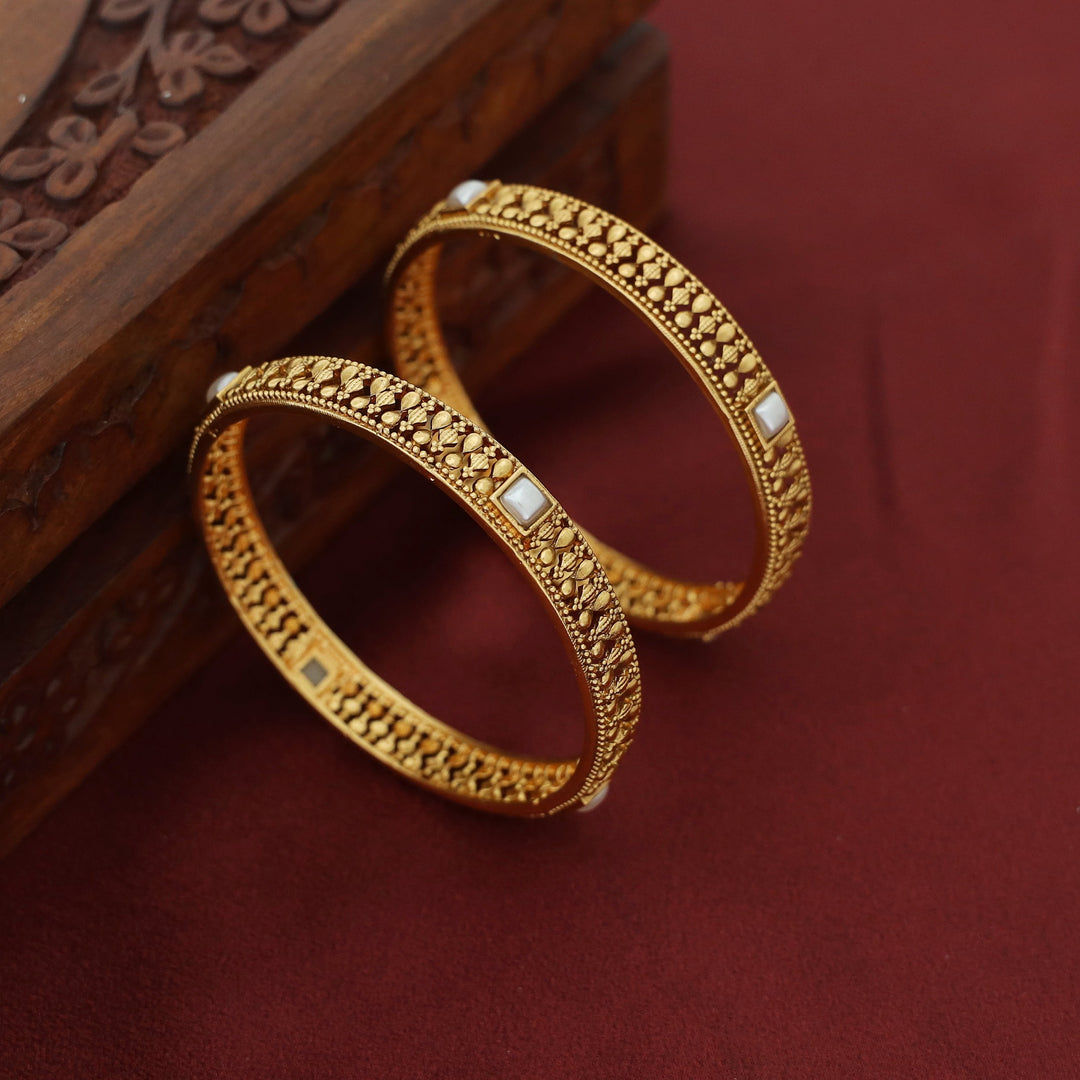 Kanchana Square Bangle (Set Of 2)
