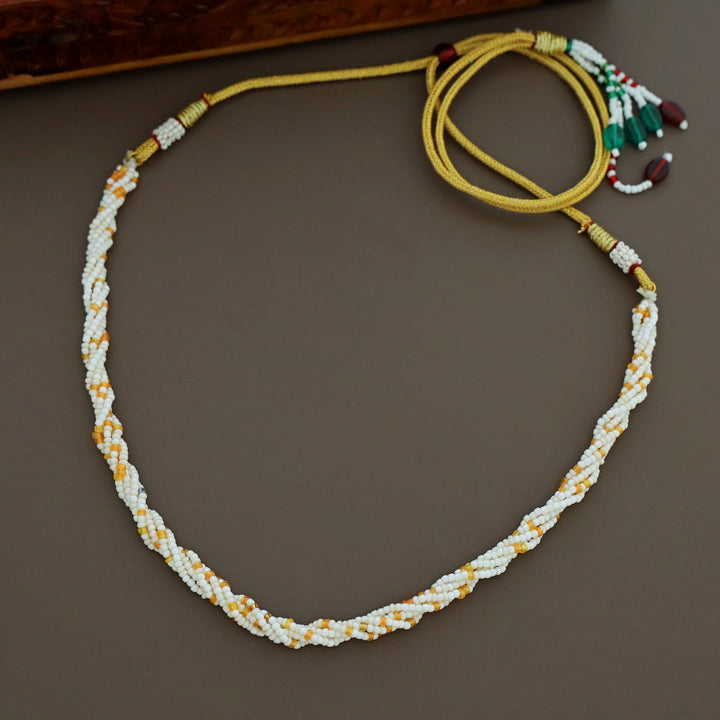 Laryered Pearl Bead Short Neckpiece/Choker