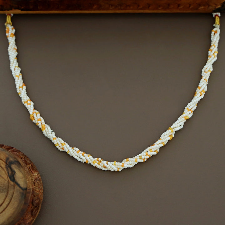 Laryered Pearl Bead Short Neckpiece/Choker