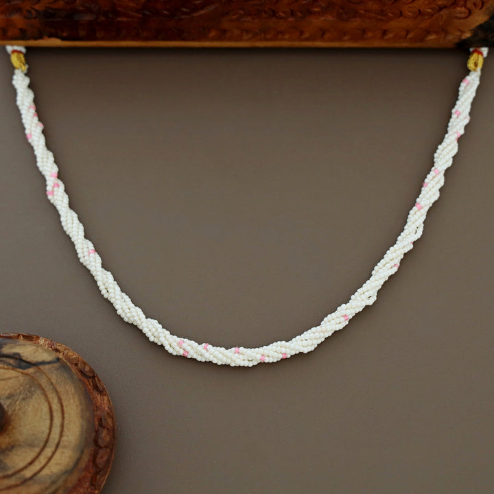 Laryered Pearl Bead Short Neckpiece/Choker