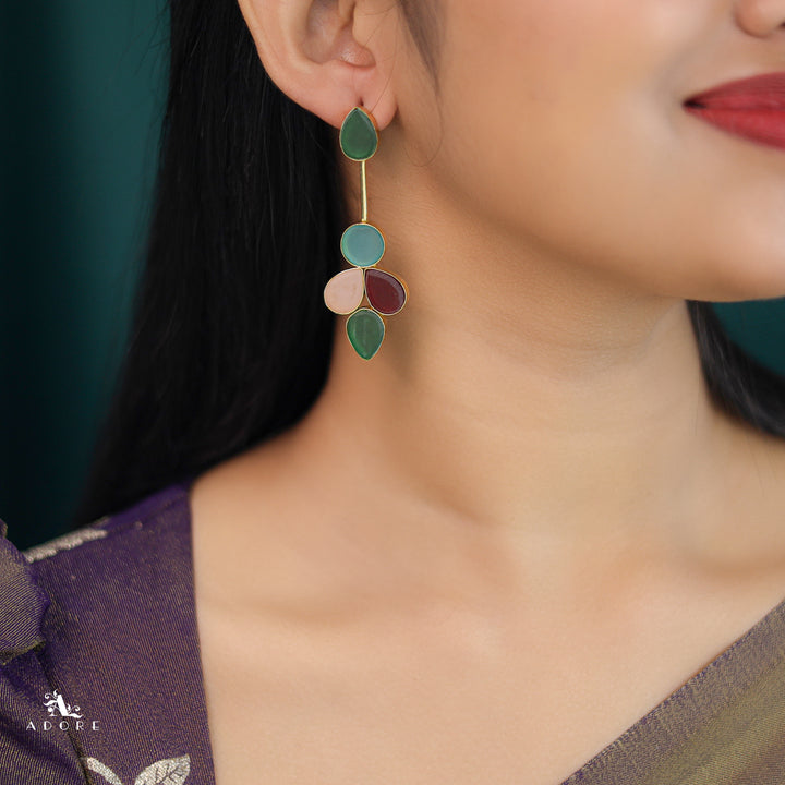 Tannia Raw Stone Earring