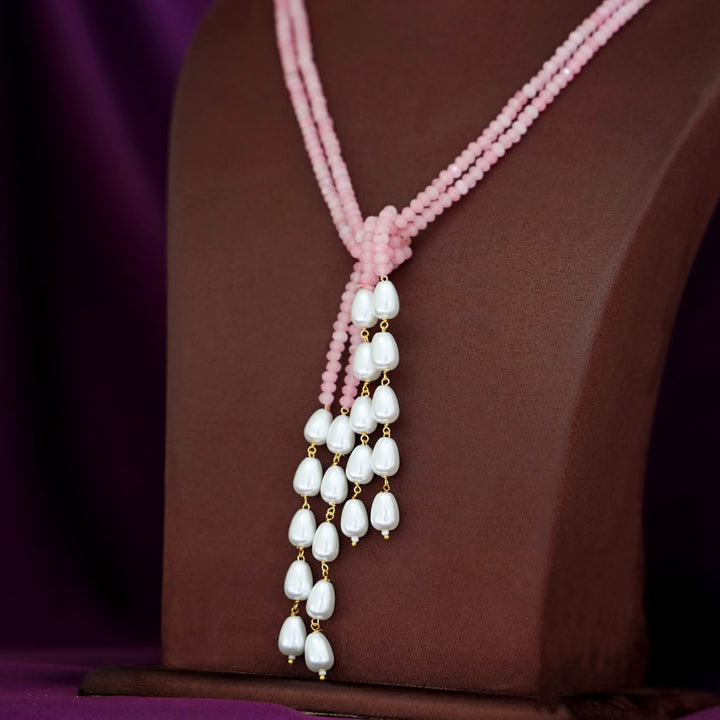 Serena Beaded Pearl 2 In 1 Neckpiece