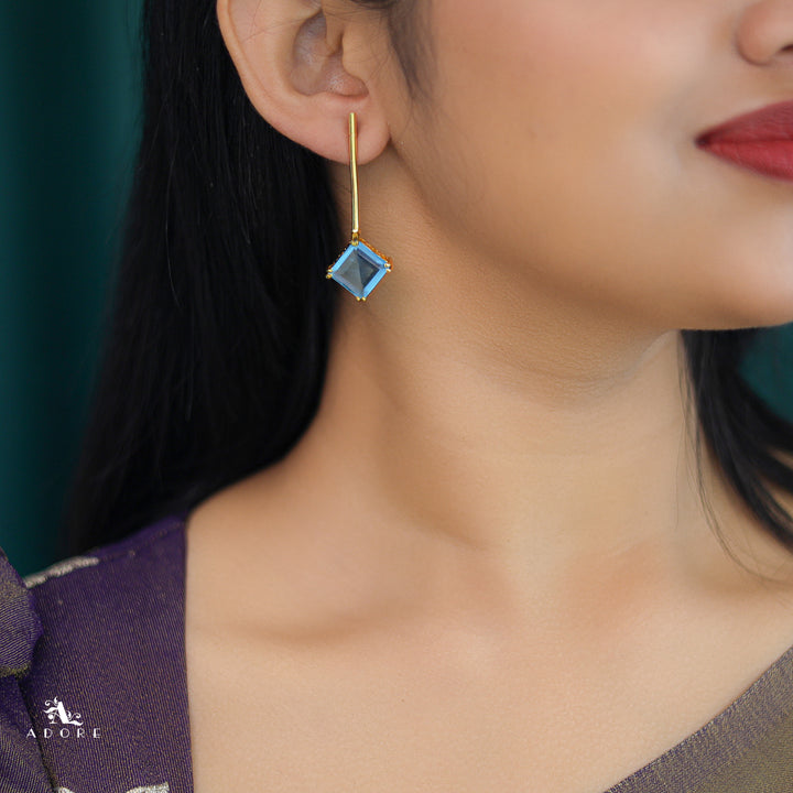 Leizal Square Earring