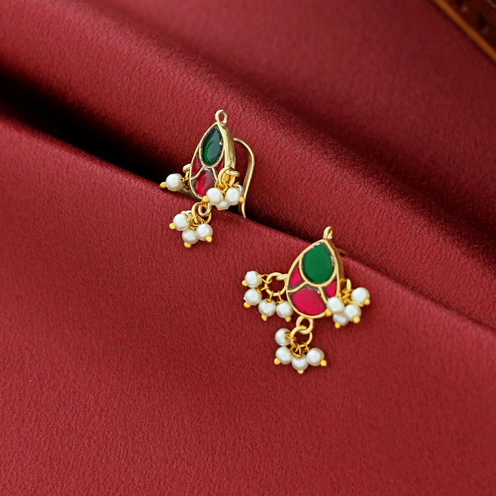 Jadau Kundan Designer Pearl Bugadi