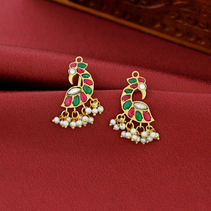 Jadau Kundan Designer Pearl Bugadi