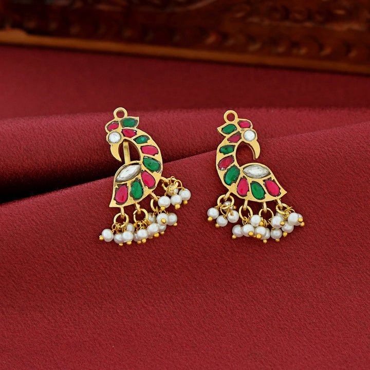 Jadau Kundan Designer Pearl Bugadi