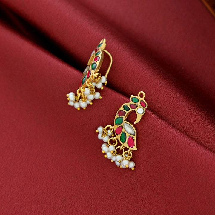 Jadau Kundan Designer Pearl Bugadi