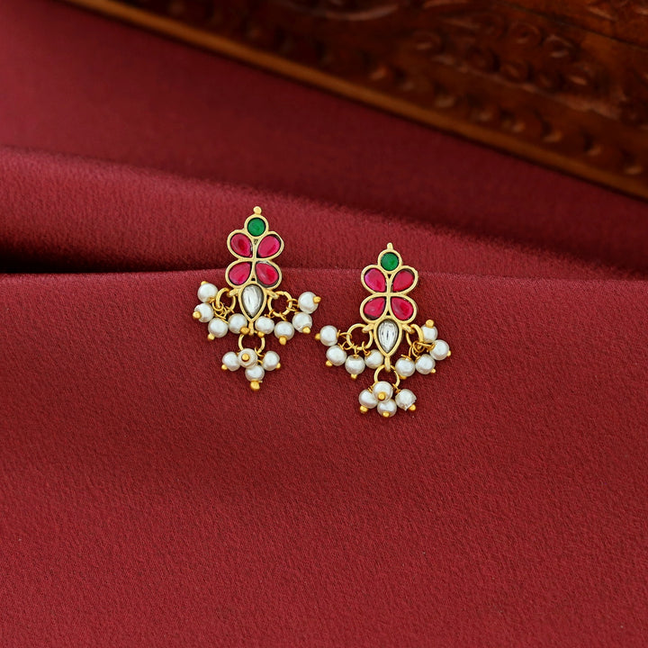 Jadau Kundan Designer Pearl Bugadi