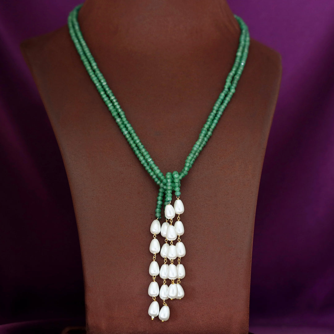 Serena Beaded Pearl 2 In 1 Neckpiece