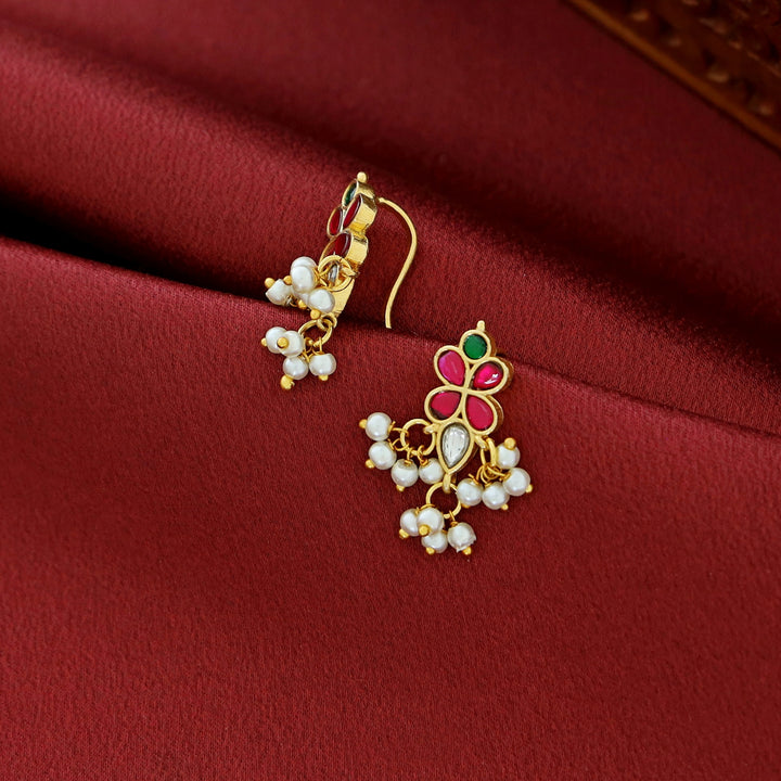 Jadau Kundan Designer Pearl Bugadi
