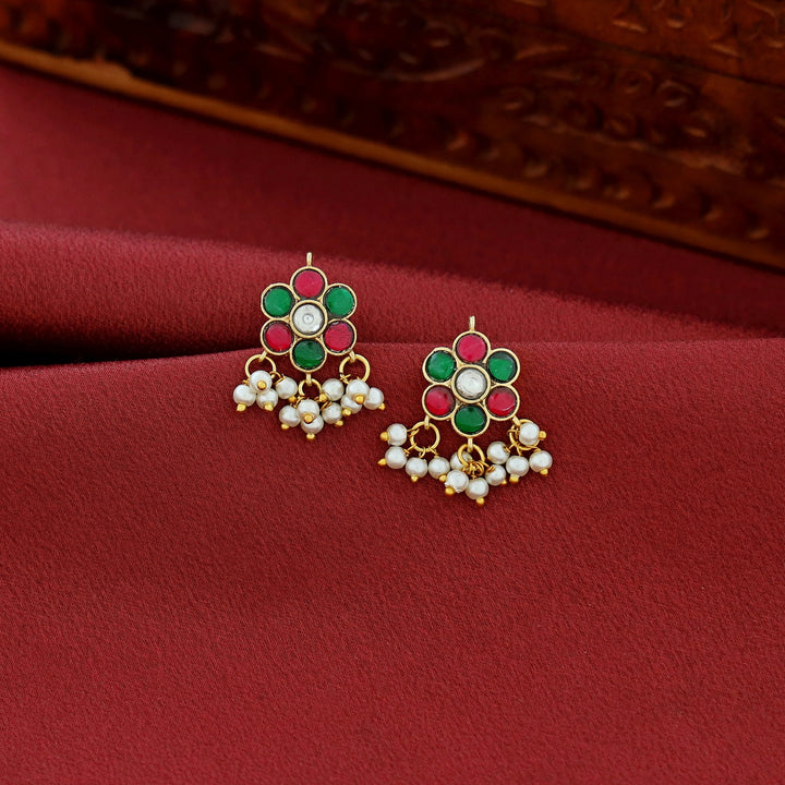 Jadau Kundan Designer Pearl Bugadi