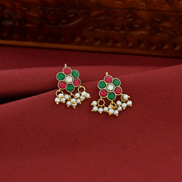 Jadau Kundan Designer Pearl Bugadi