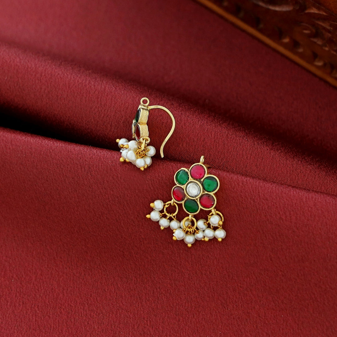 Jadau Kundan Designer Pearl Bugadi