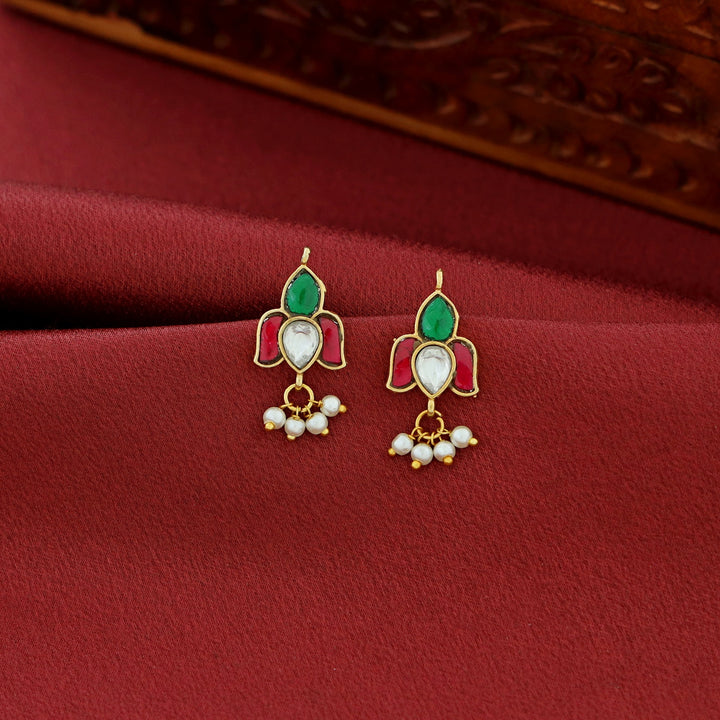 Jadau Kundan Designer Pearl Bugadi