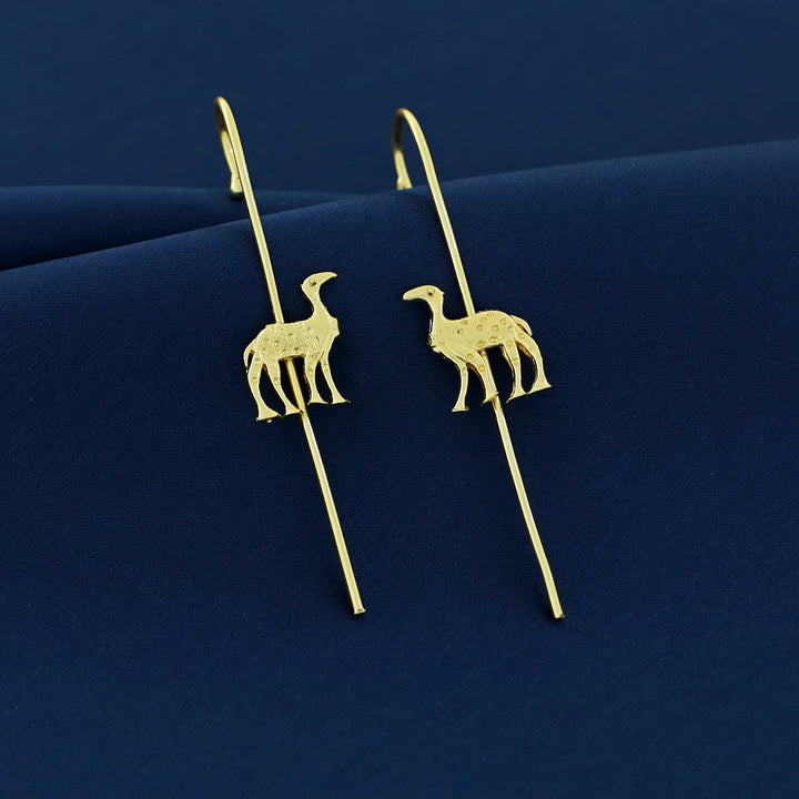 Analeia Golden Animals Ear-Cuff (Set Of 2)