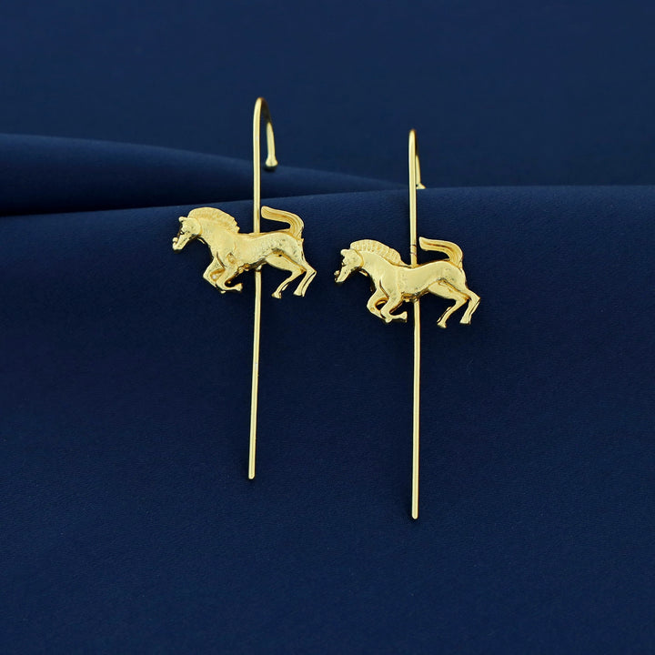 Analeia Golden Animals Ear-Cuff (Set Of 2)