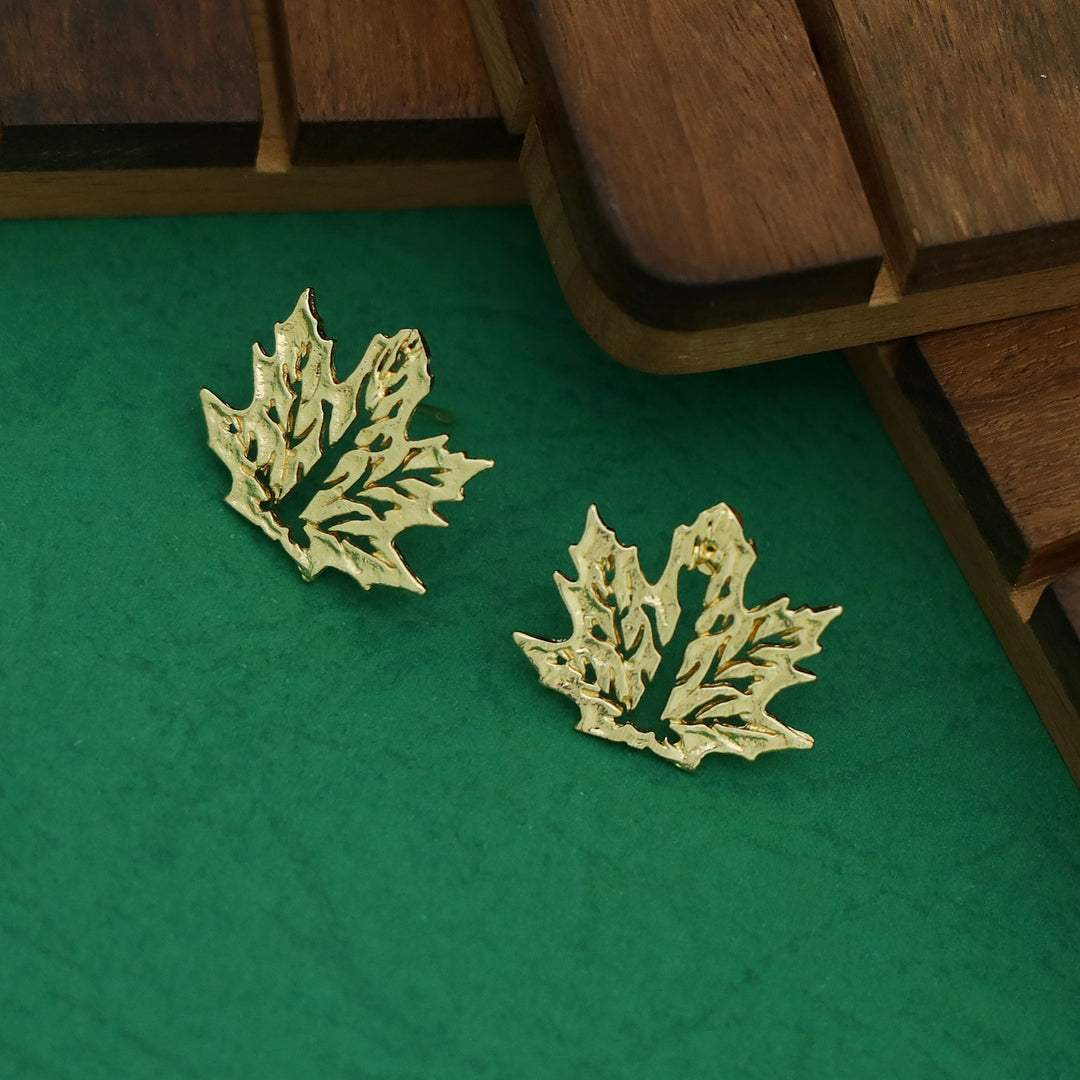 Mana Maple Leaf Earring