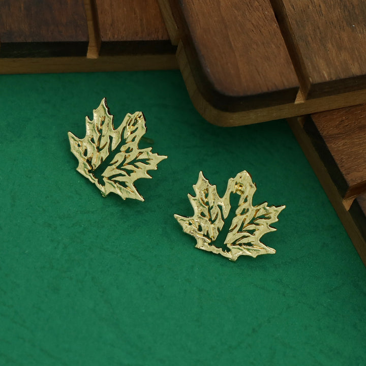 Mana Maple Leaf Earring