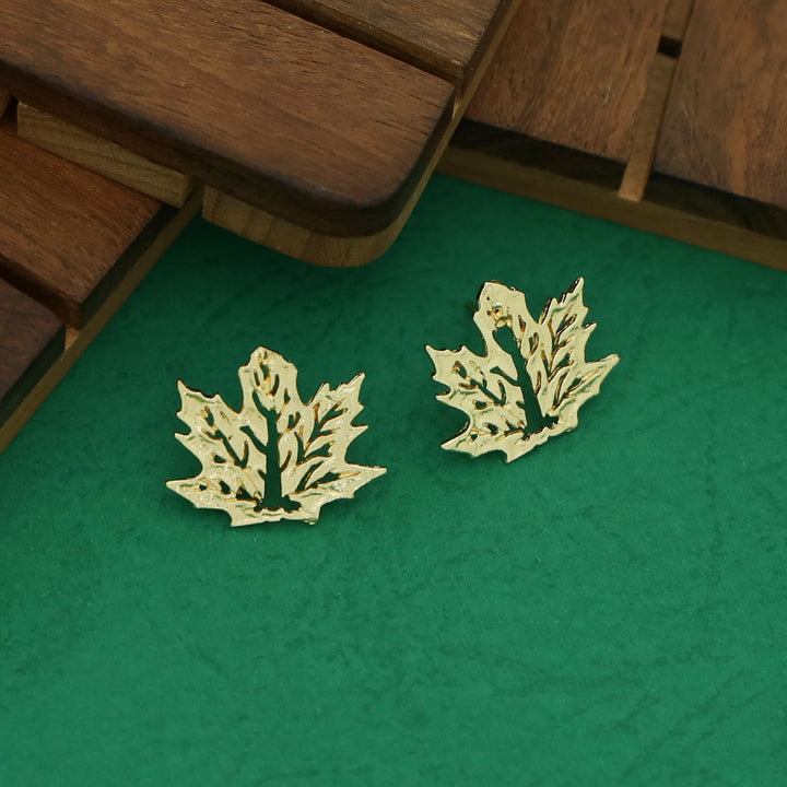 Mana Maple Leaf Earring