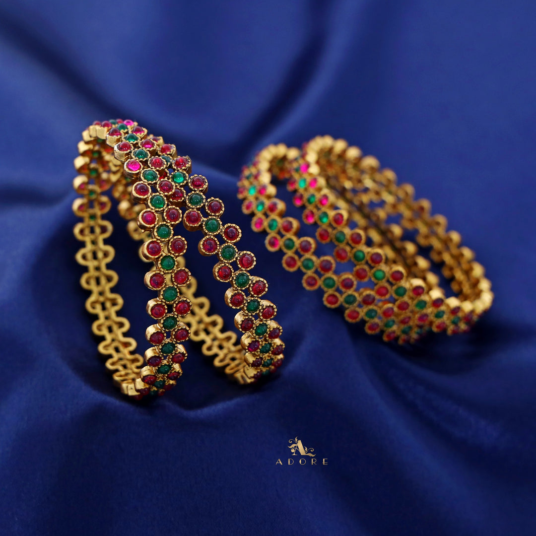 Bansuri Bangle (Set of 4)