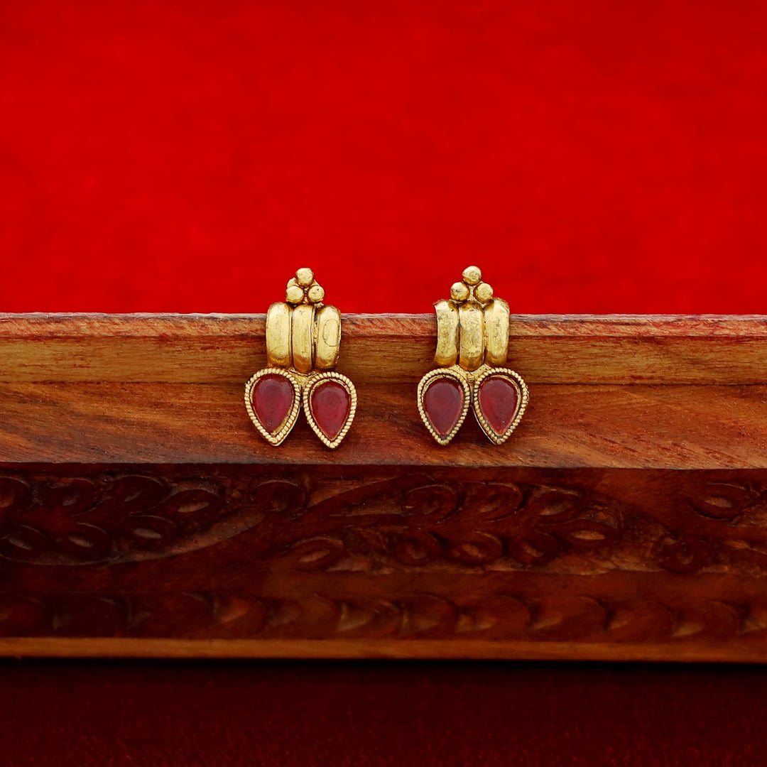 Anahitha Drop Short Neckpiece With Earring