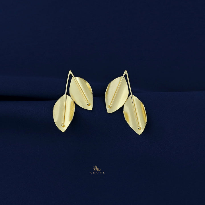 Ayeza Golden Leafy Earring