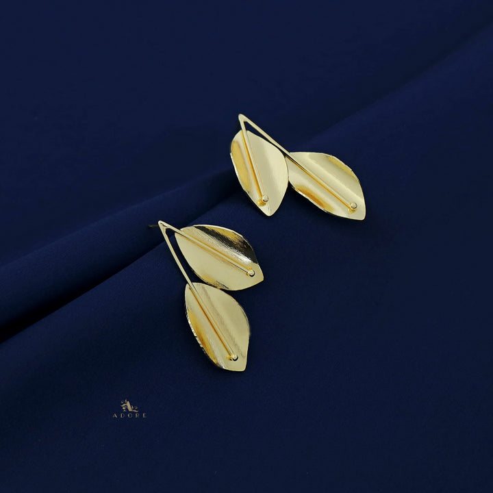 Ayeza Golden Leafy Earring