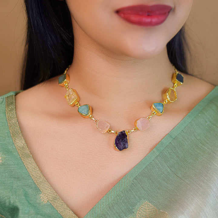 Eminent 9 Stone Neckpiece