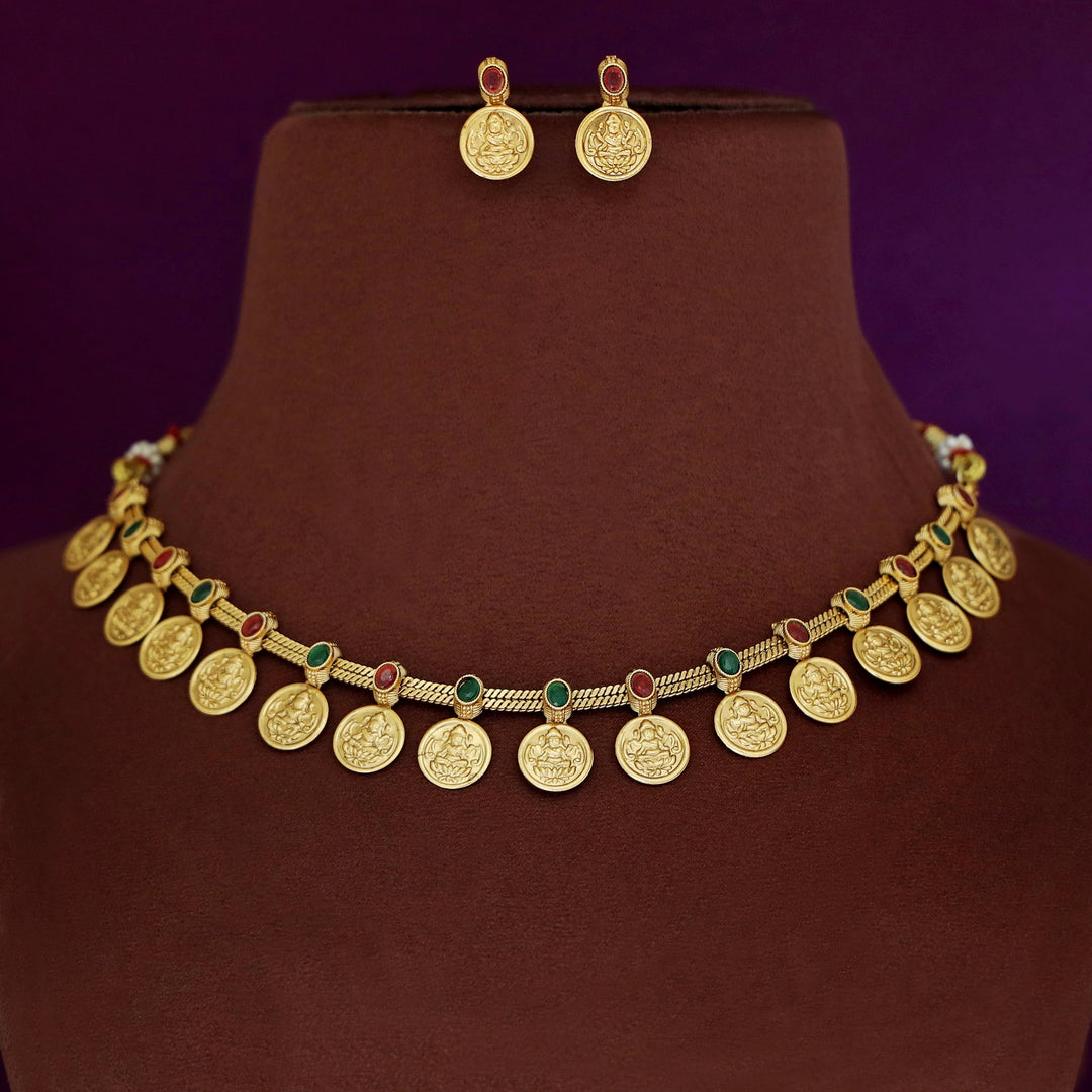 Samvitha Devi Kashi Neckpiece with Earring